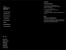 Tablet Screenshot of mossoux-bonte.be
